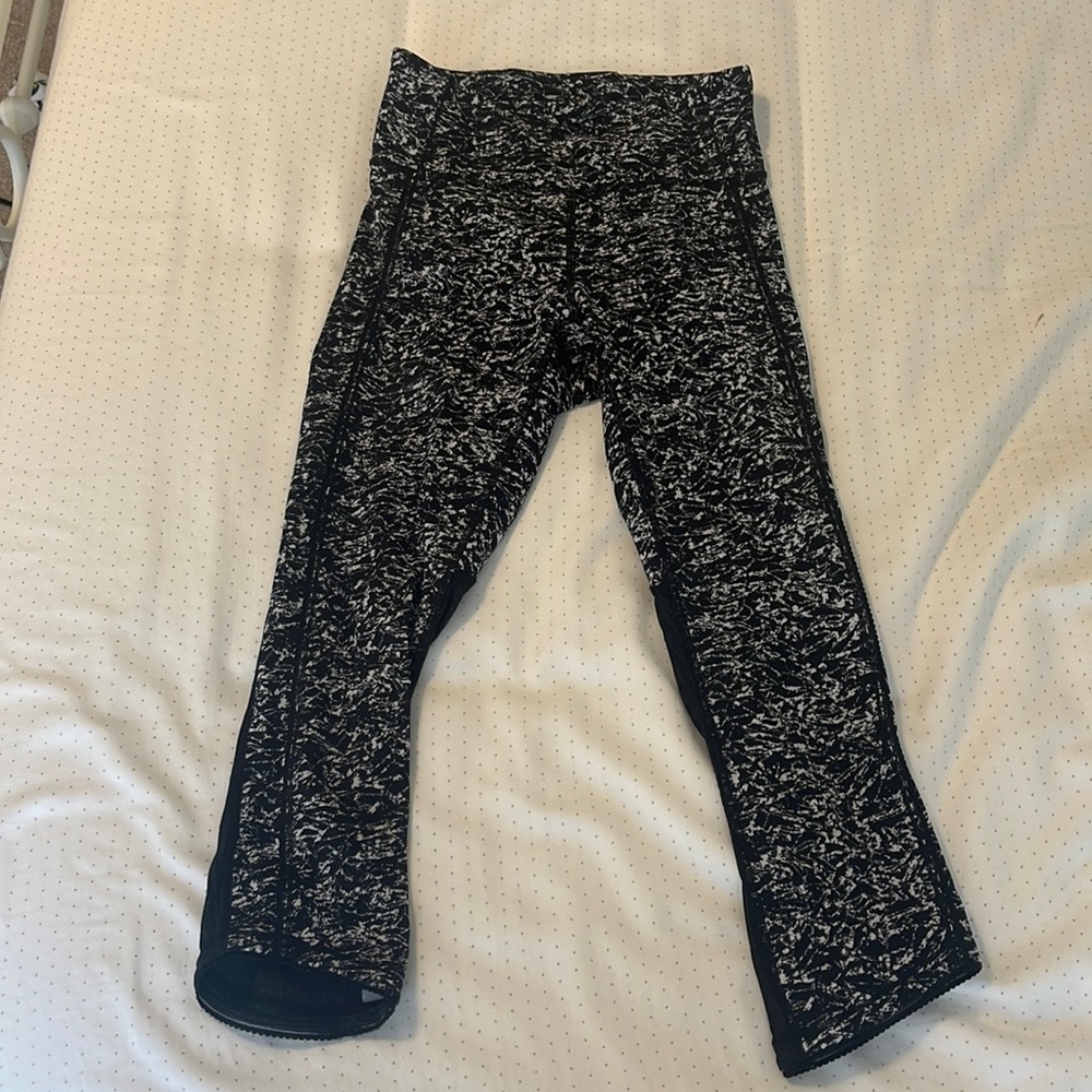 Lulu lemon Pace Rival Crop Marathon Leggings